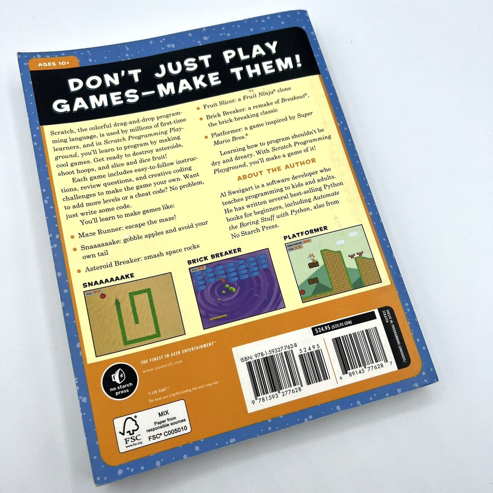 Scratch Programming Playground: Learn to Program by Making Cool Games EUC - Picture 2 of 6